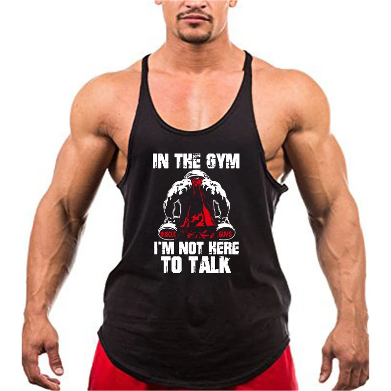 Stringer Tank Tops Men Sportswear Fitness